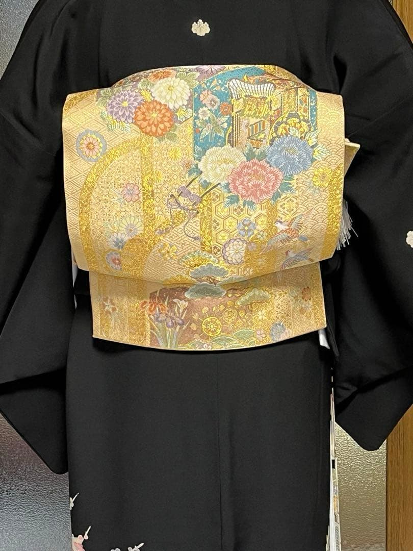 西陣織/長嶋成織物謹製 六通袋帯　礼装向　売値60万円超え‼︎