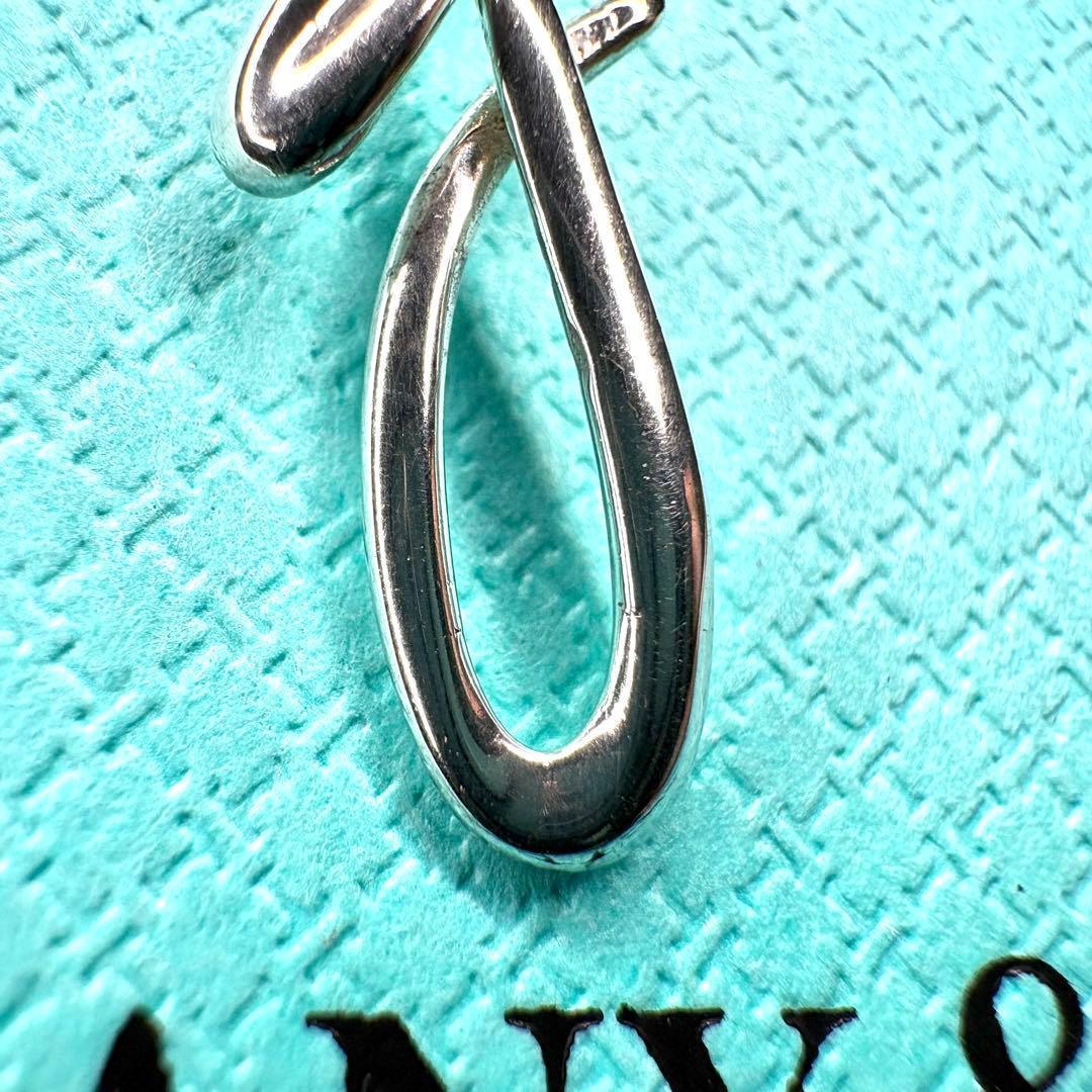 【極美品】約40cmティファニー イニシャル f F ネックレスSV925