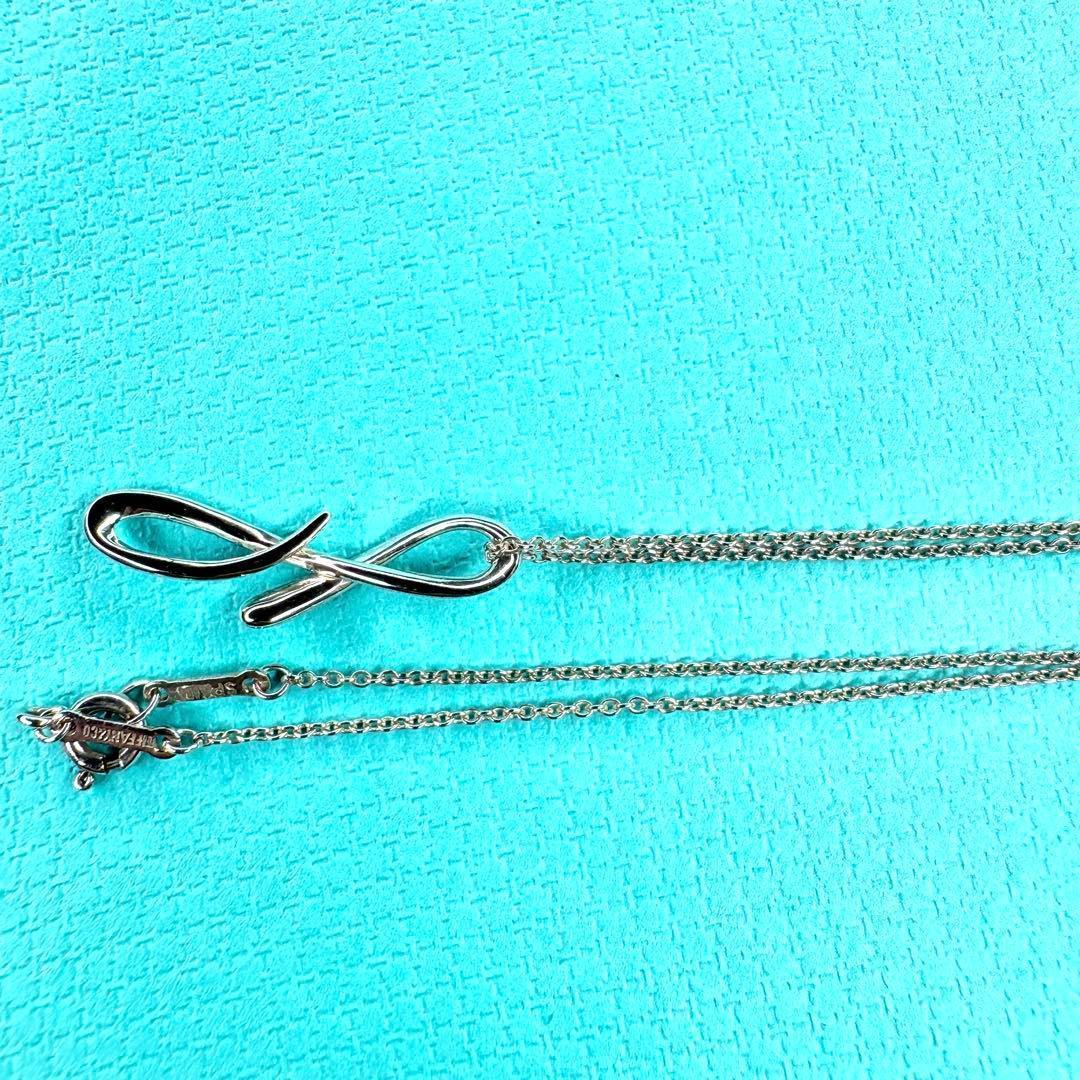 【極美品】約40cmティファニー イニシャル f F ネックレスSV925