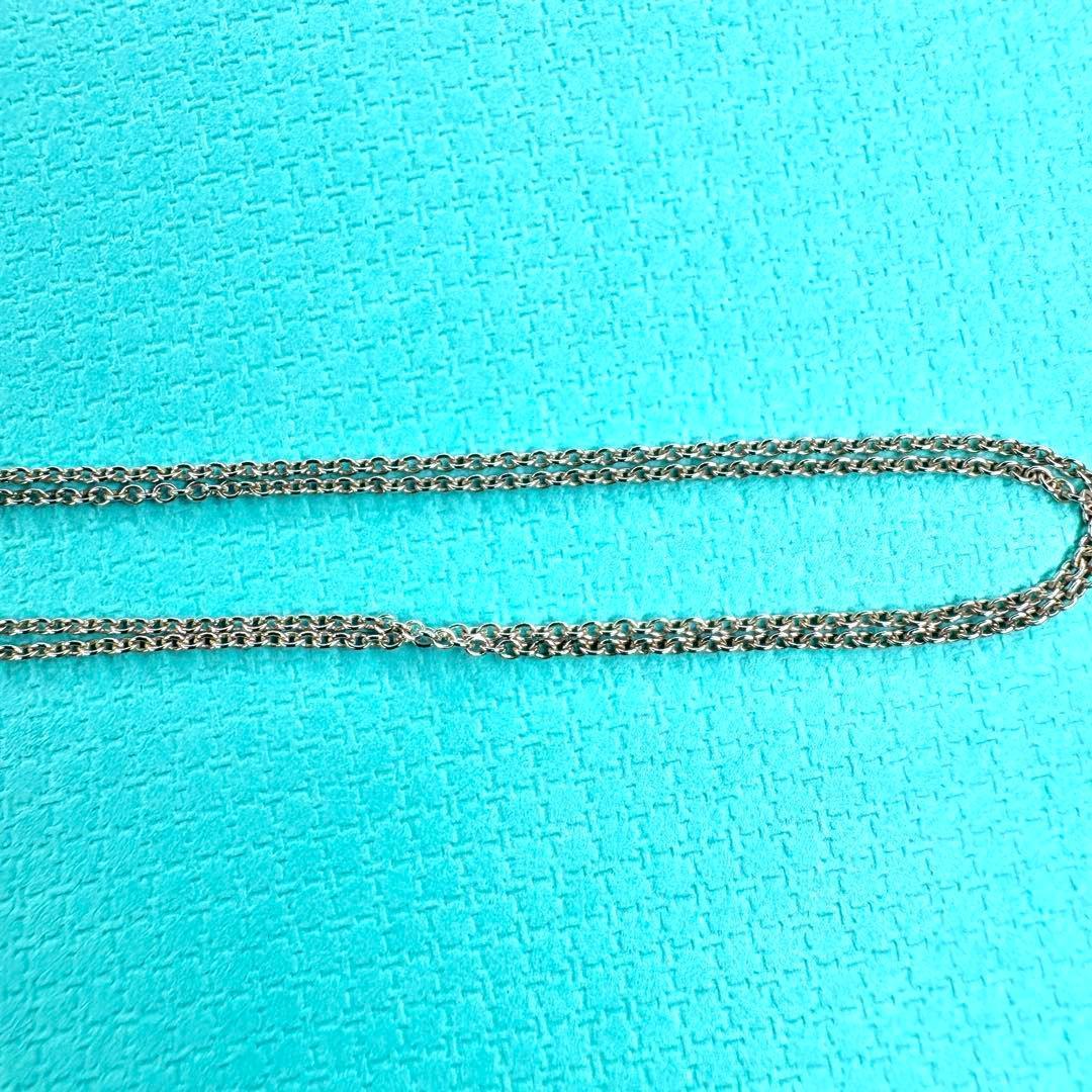 【極美品】約40cmティファニー イニシャル f F ネックレスSV925