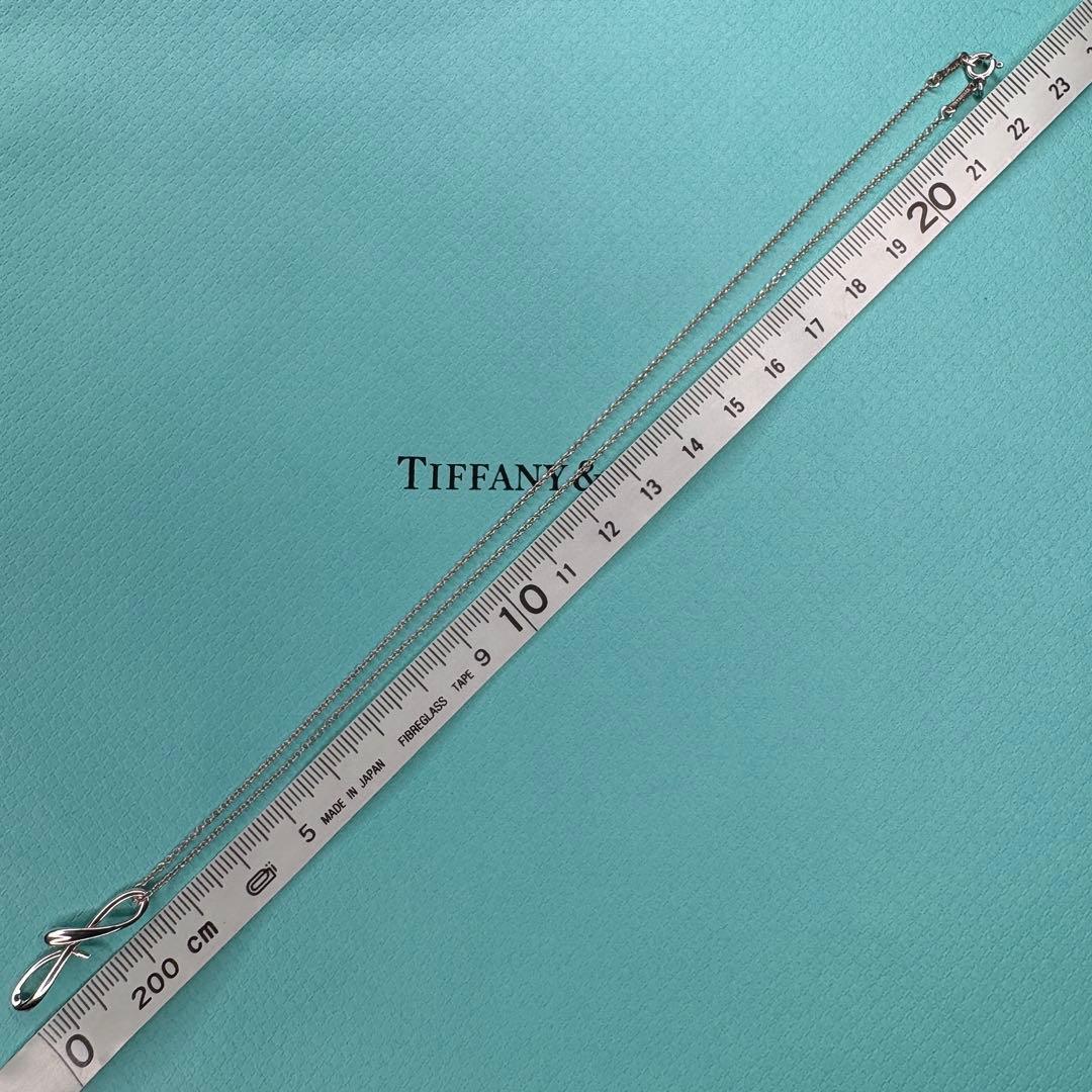 【極美品】約40cmティファニー イニシャル f F ネックレスSV925