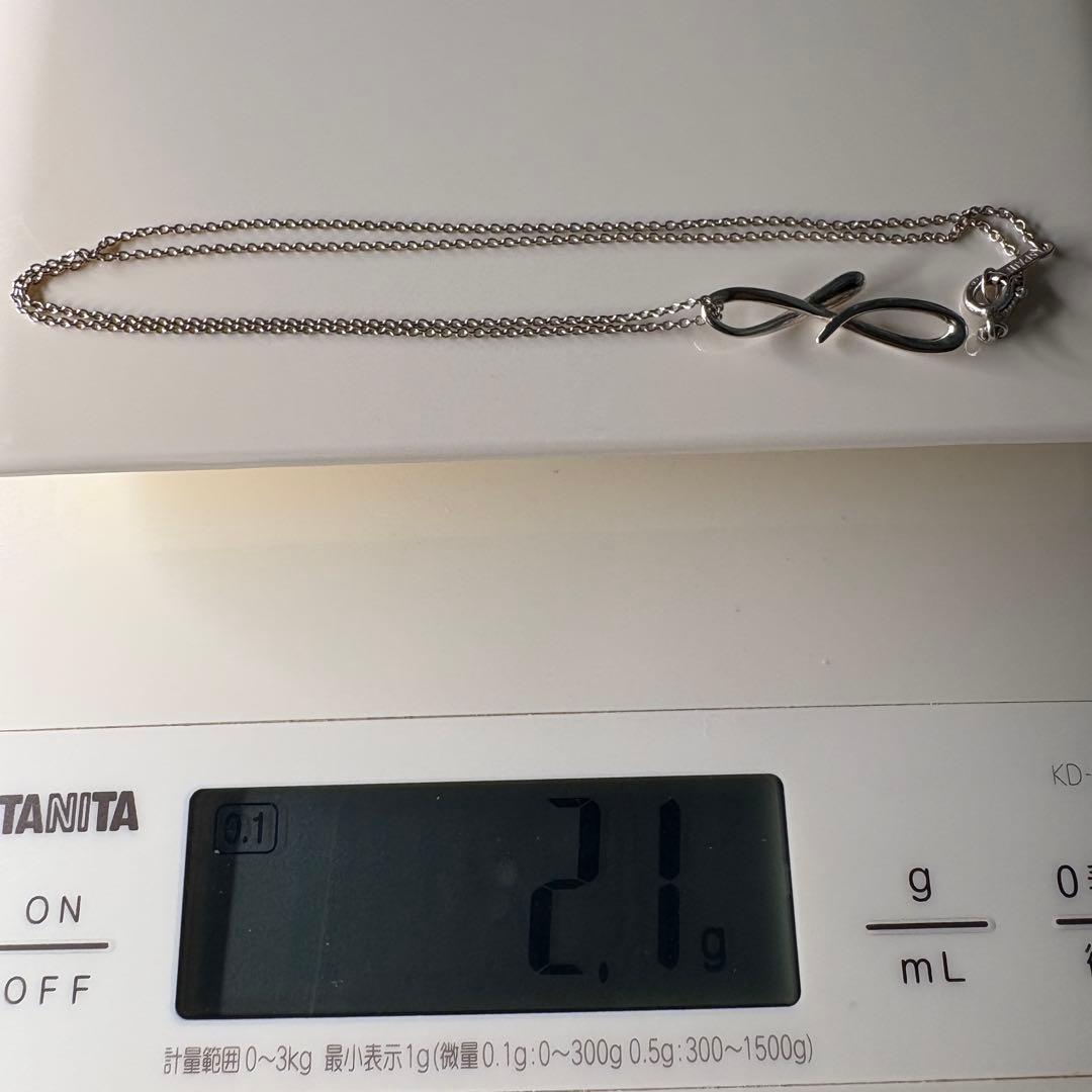 【極美品】約40cmティファニー イニシャル f F ネックレスSV925