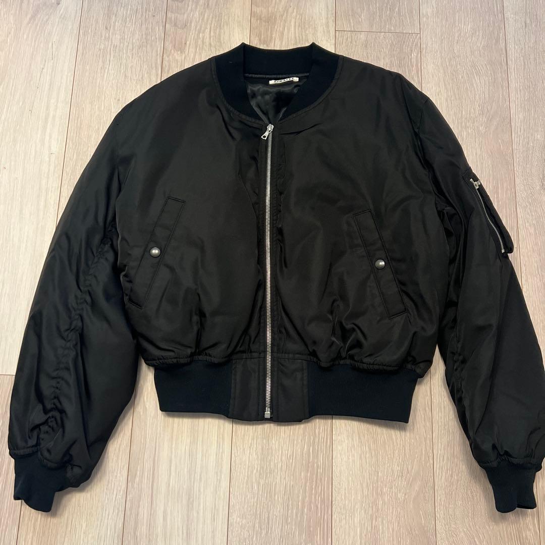 ジャケット・アウター AURALEE SILK TWILL FLIGHT BLOUSON 25SS