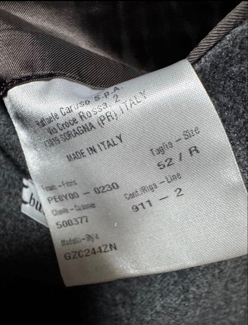 【美品】CARUSO butterfly イタリア製 サイズ52