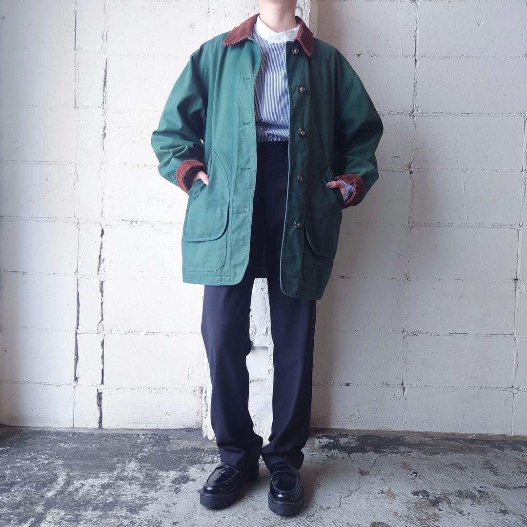 古着90's OLD LAND' END ハンティングジャケット カバーオール