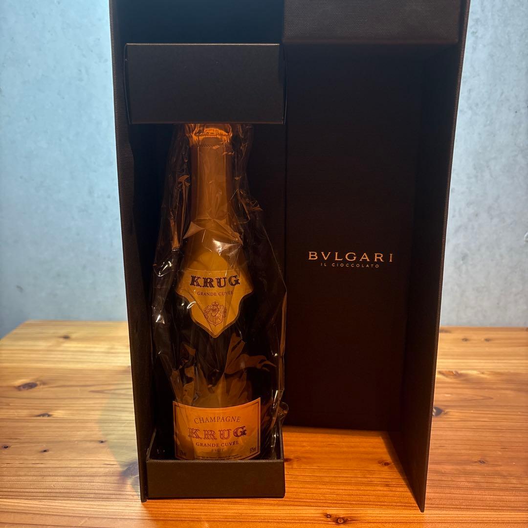 KRUG グラン・キュヴェ シャンパン BVLGARI箱付