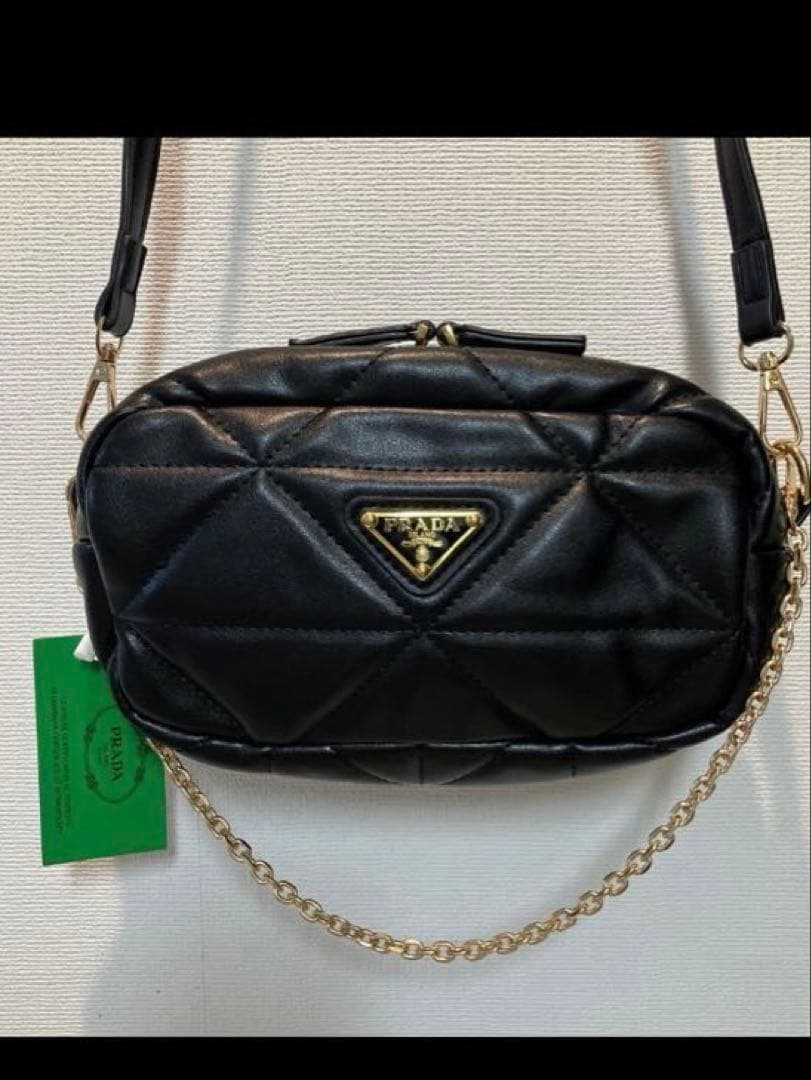 【翌日発送】PRADA ブラック ショルダーバッグ2WAY ノベルティ　新品