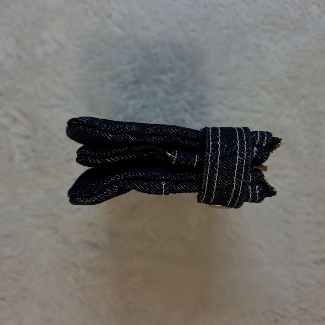 希少 ヘッドポーター デニム ショルダーウォレット 財布 2層 ケース