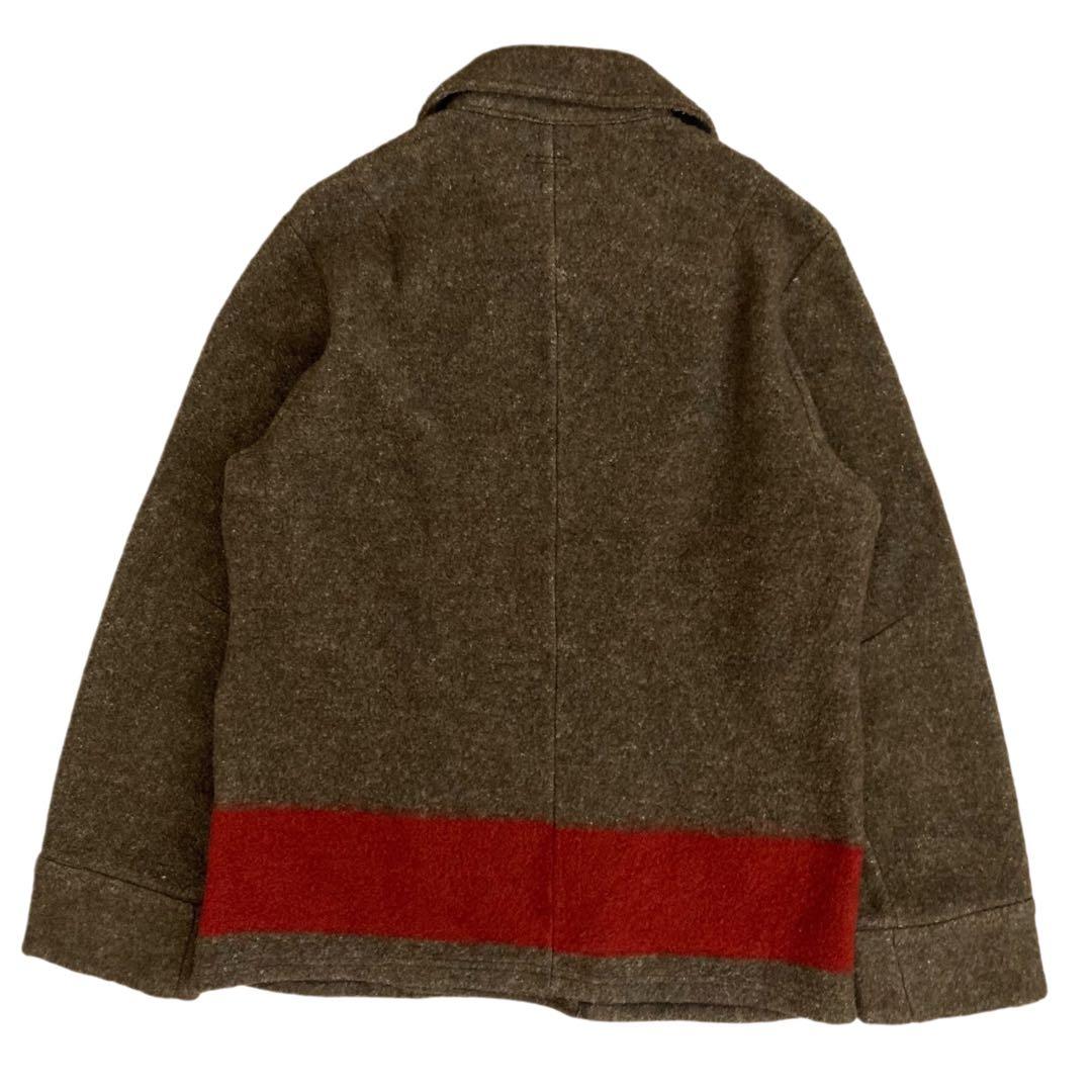 KAPITAL キャピタル アクリル アーミー ボーダー コート