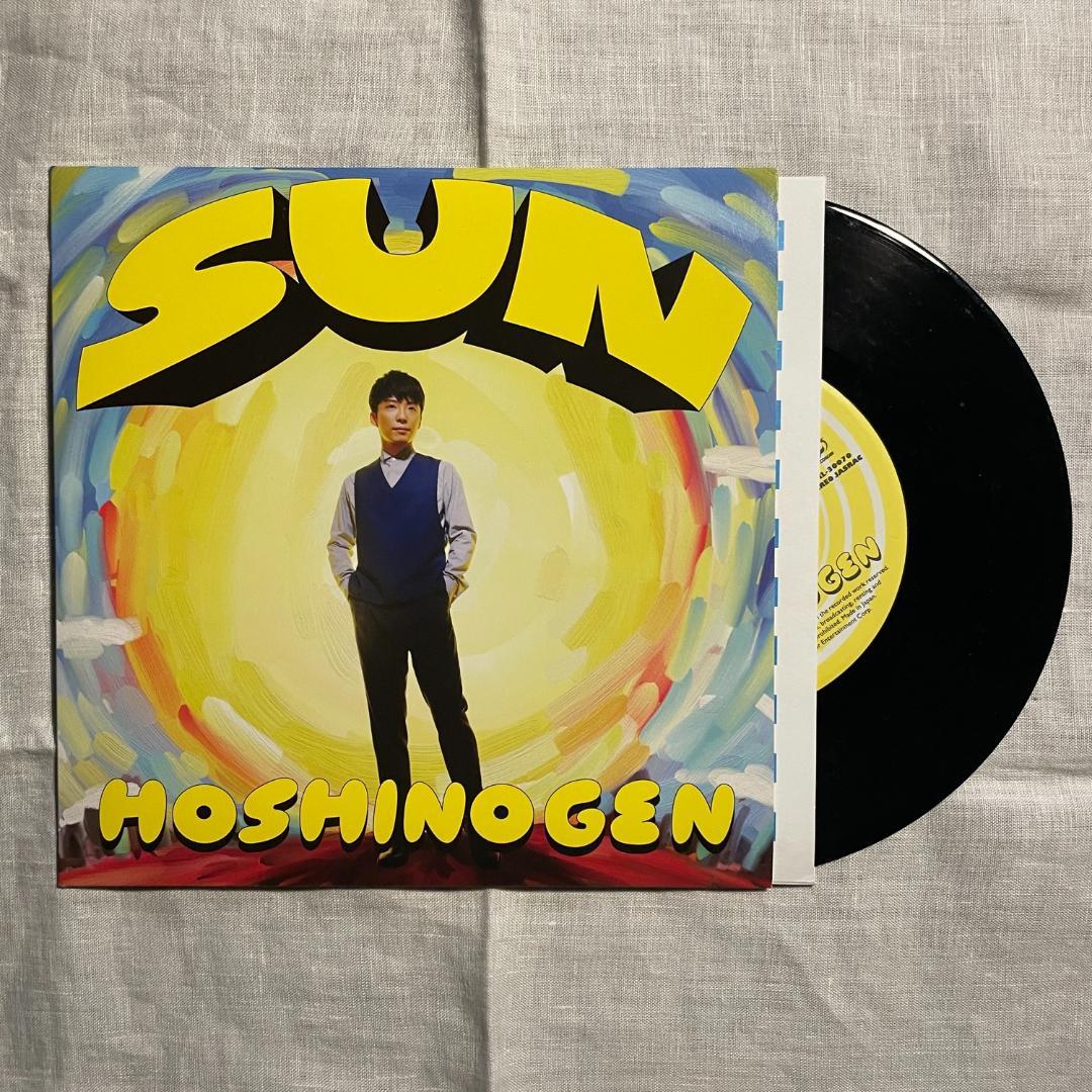 星野源　HOSHINOGEN SUN 7インチレコード