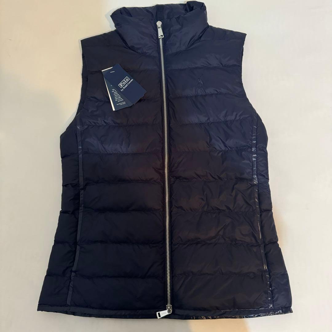 Ralph Lauren ダウン ベスト ネイビー パッカブル