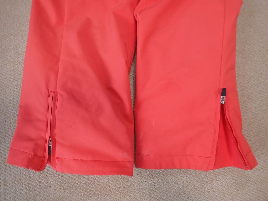 デサント フード付きスキーウェア グレー/レッド