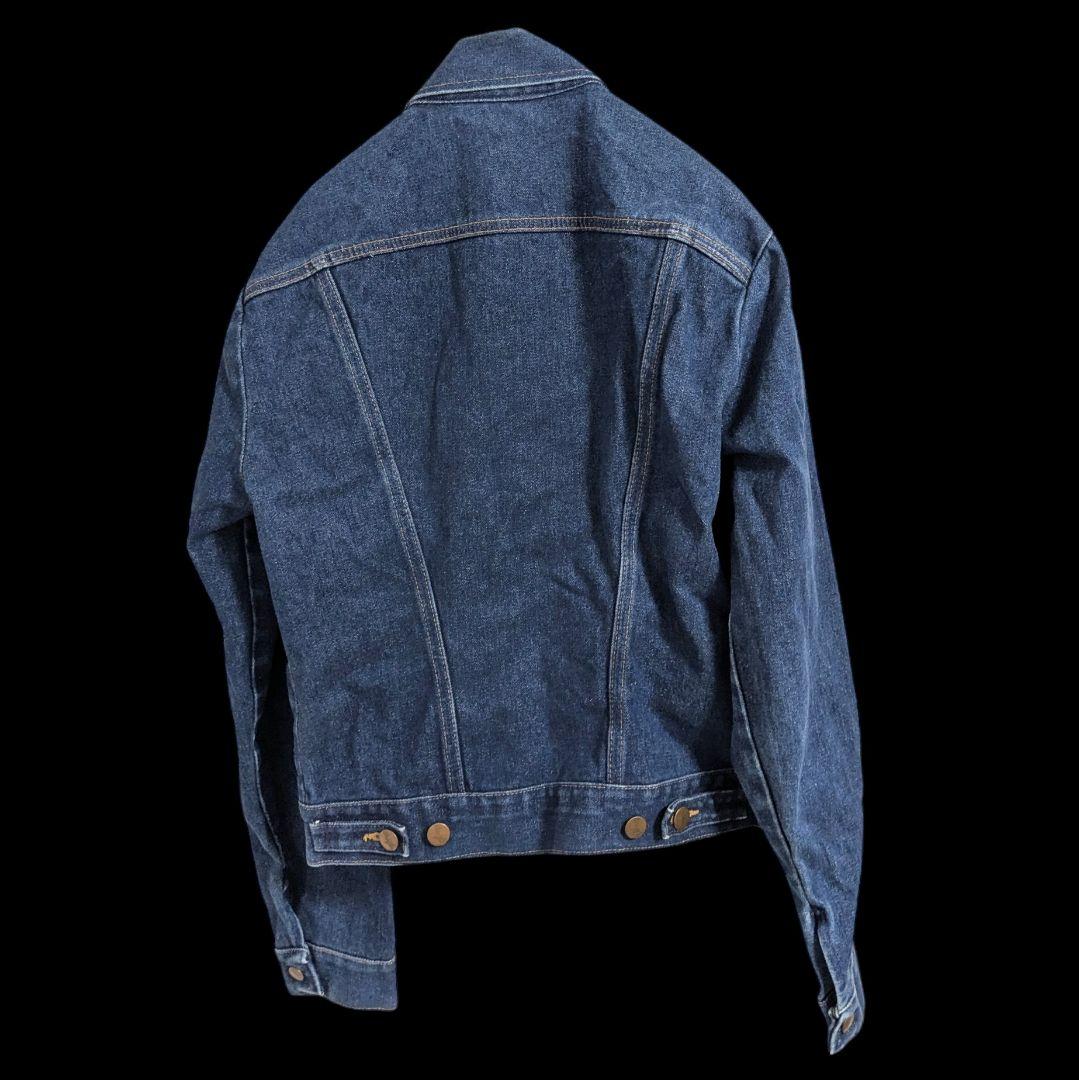 80sVintage　WRANGLER74126NV デニムジャケットUSA製