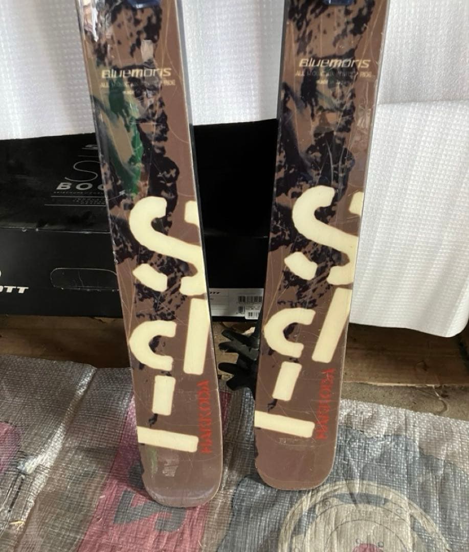 M*a様 テレマークスキー板　ブルーモリス　TPS 165㎝　ビンディング付き