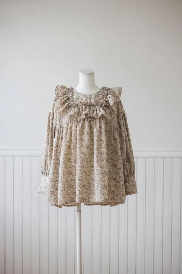 bitnabi ビンナビ完売 hyang リバティブラウス（ピンク）授乳服 新品