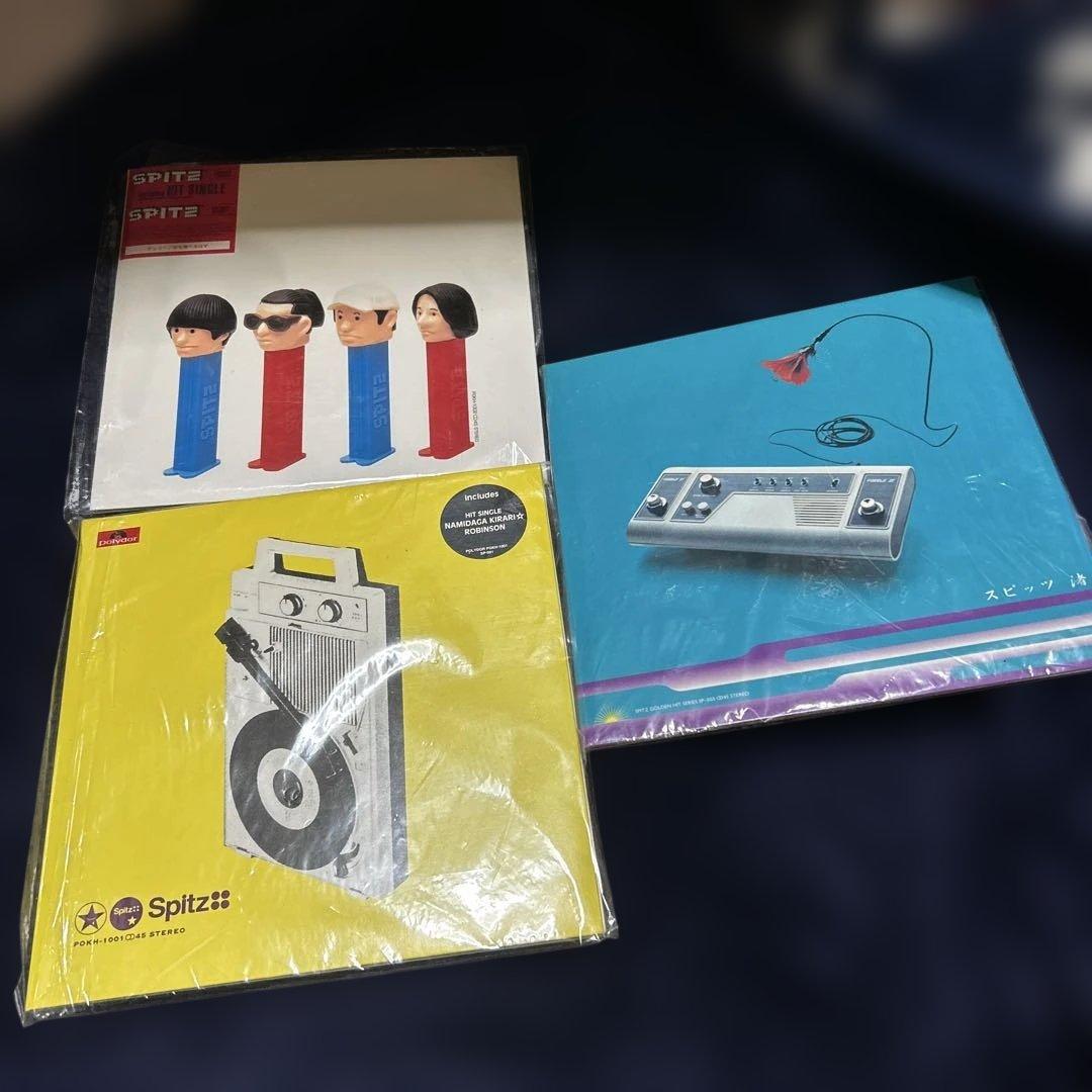 は*ミ様 未使用　スピッツ EPレコード シングル 7インチ 3枚セット