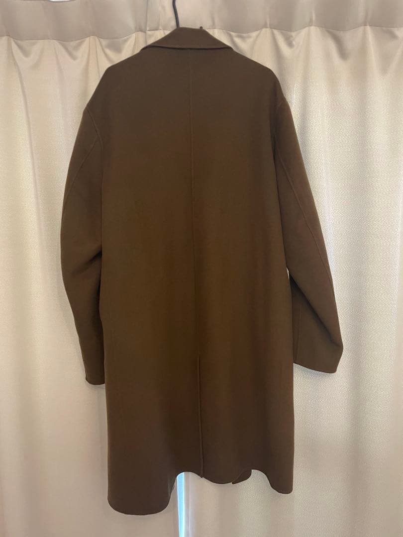 COS ブラウン チェスターコート