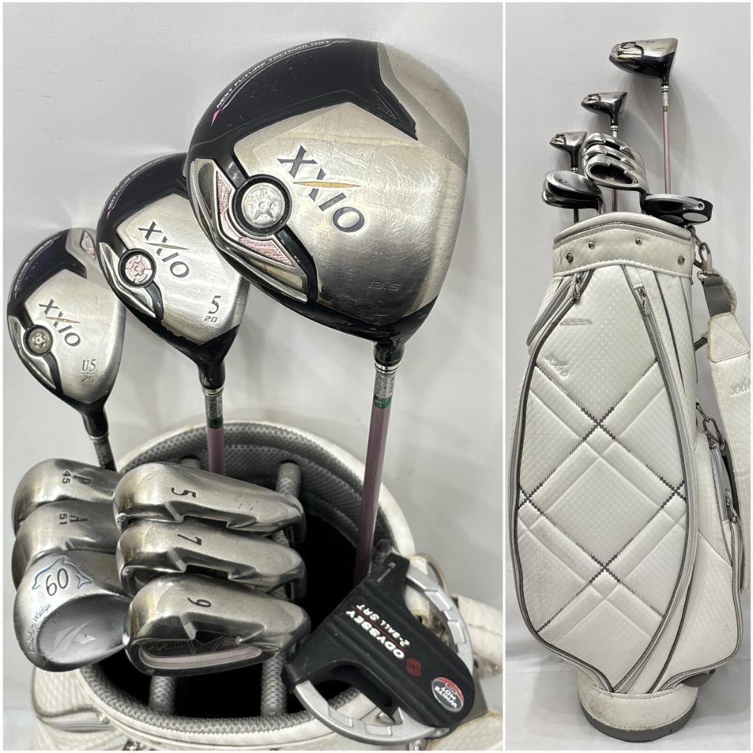 レディース右利き初心者用　ゼクシオ　5＆7代目　ハーフゴルフセット　W-2327