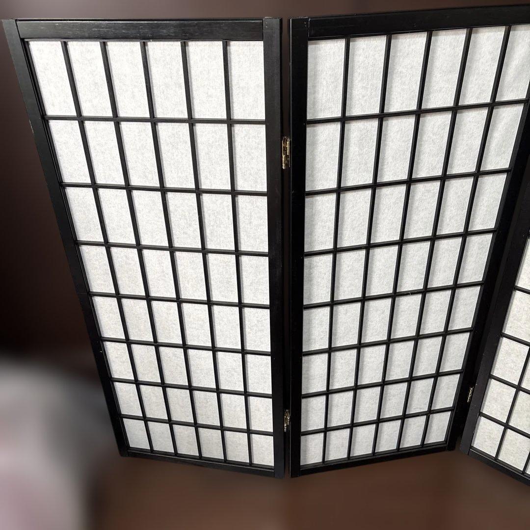 希少⭐︎和風 屏風 ついたて 間仕切り パーテーション 障子風 和風衝立