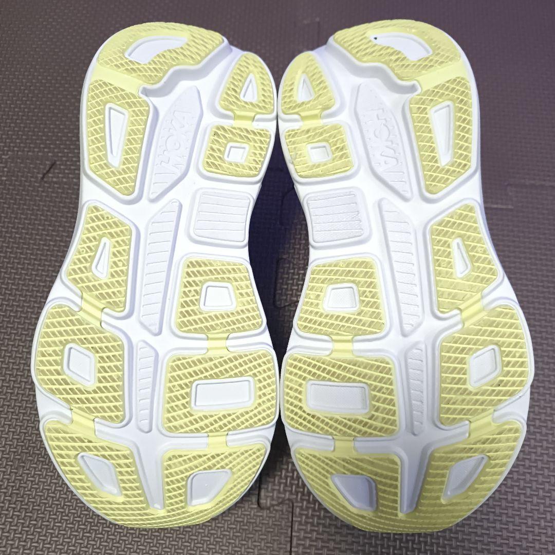 HOKA BONDI 9 24cm ミントグリーン 厚底 美品
