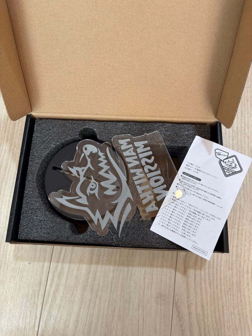 k MAN WITH A MISSION アクリルスタンドライト