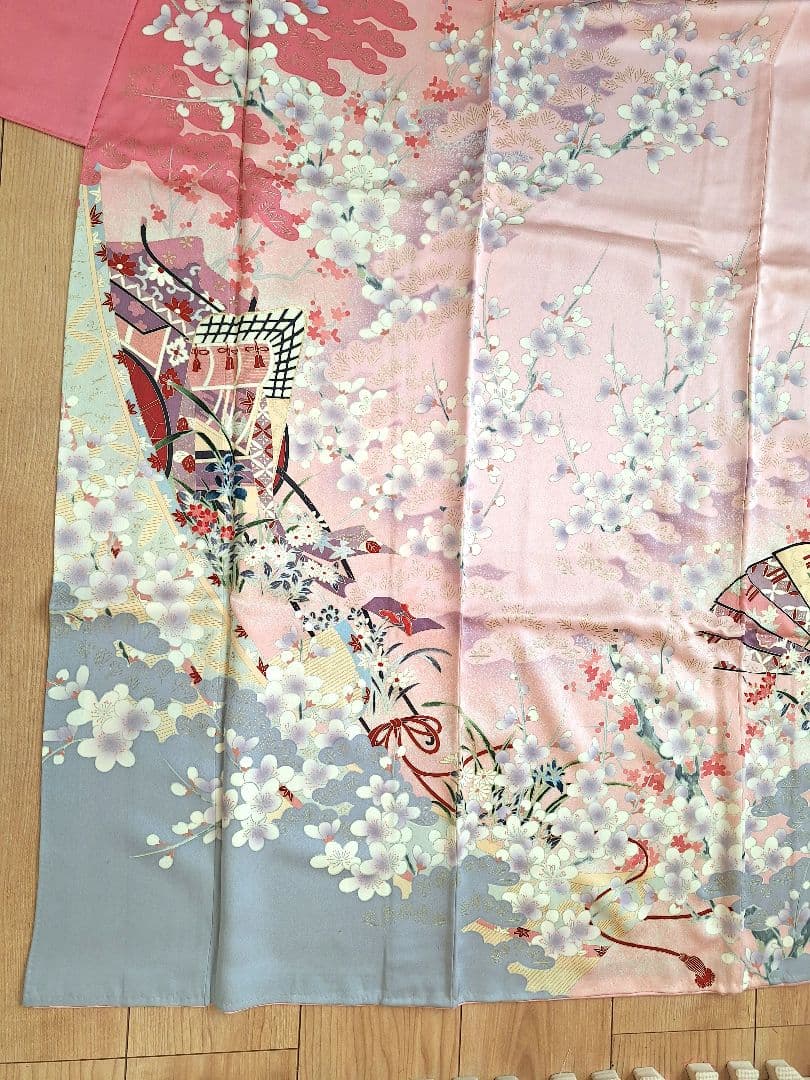 着物リメイクワンピース3672