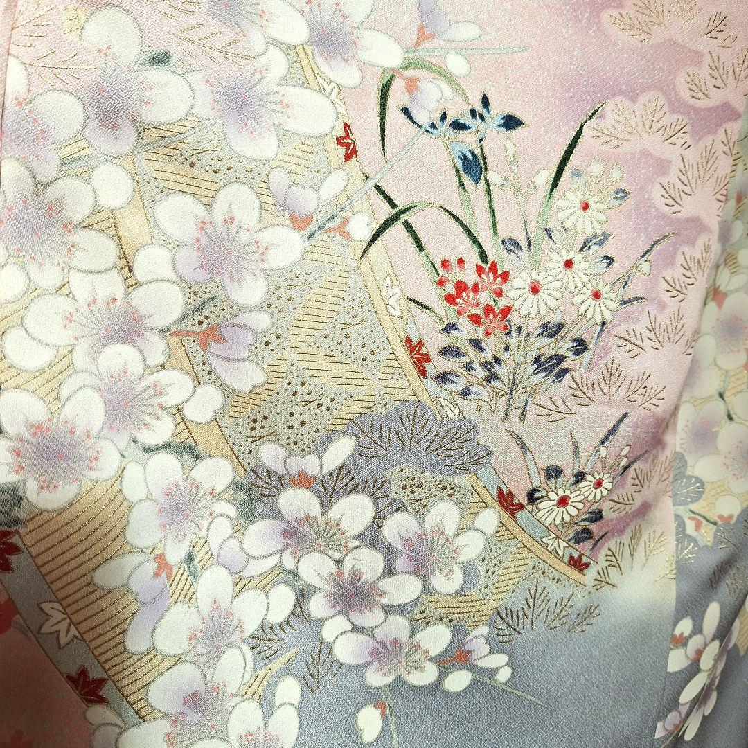 着物リメイクワンピース3672