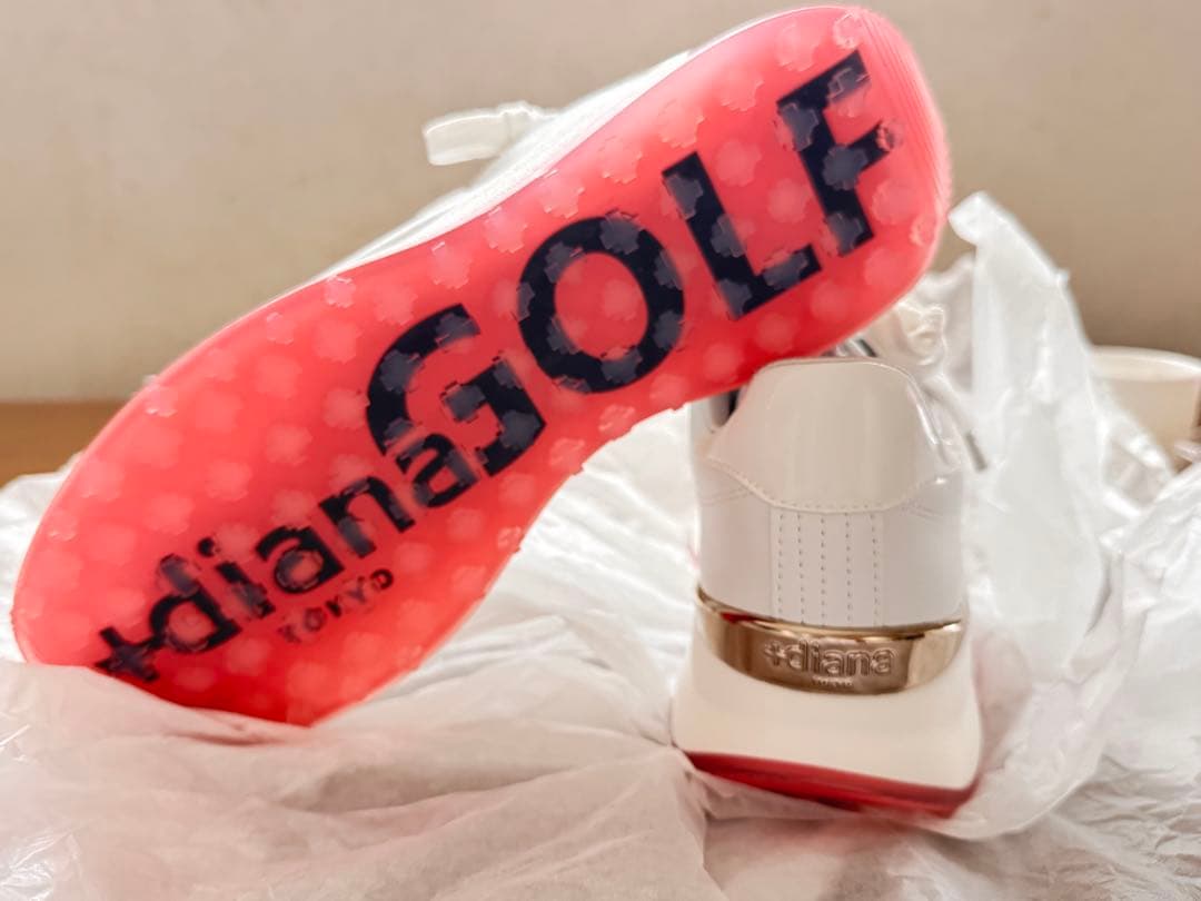 たーたん　ダイアナ　ゴルフシューズ　レディース　24.5 箱入！