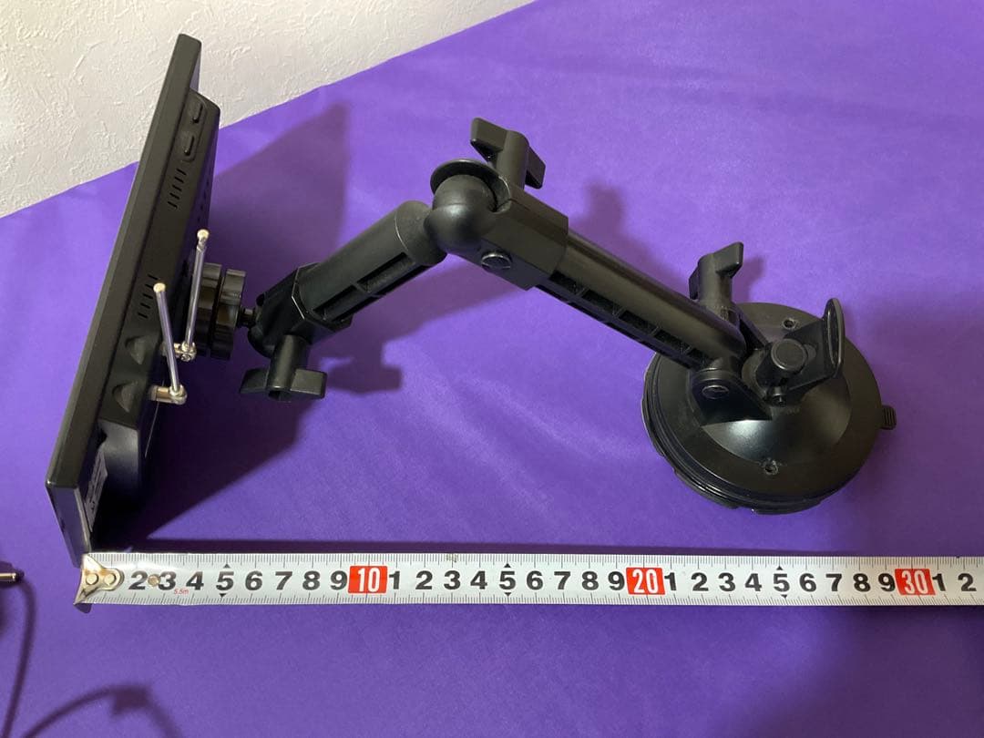 ポータブルナビゲーション　7インチフルセグ　ロングアーム➕おまけ付き 美品！