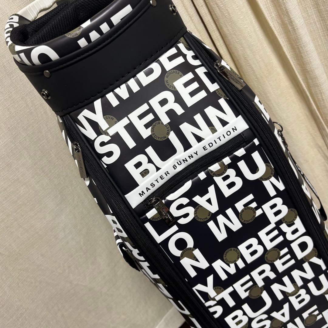 マスターバニーエディション総柄プリントキャディバッグ新品未使用ポーチ付き
