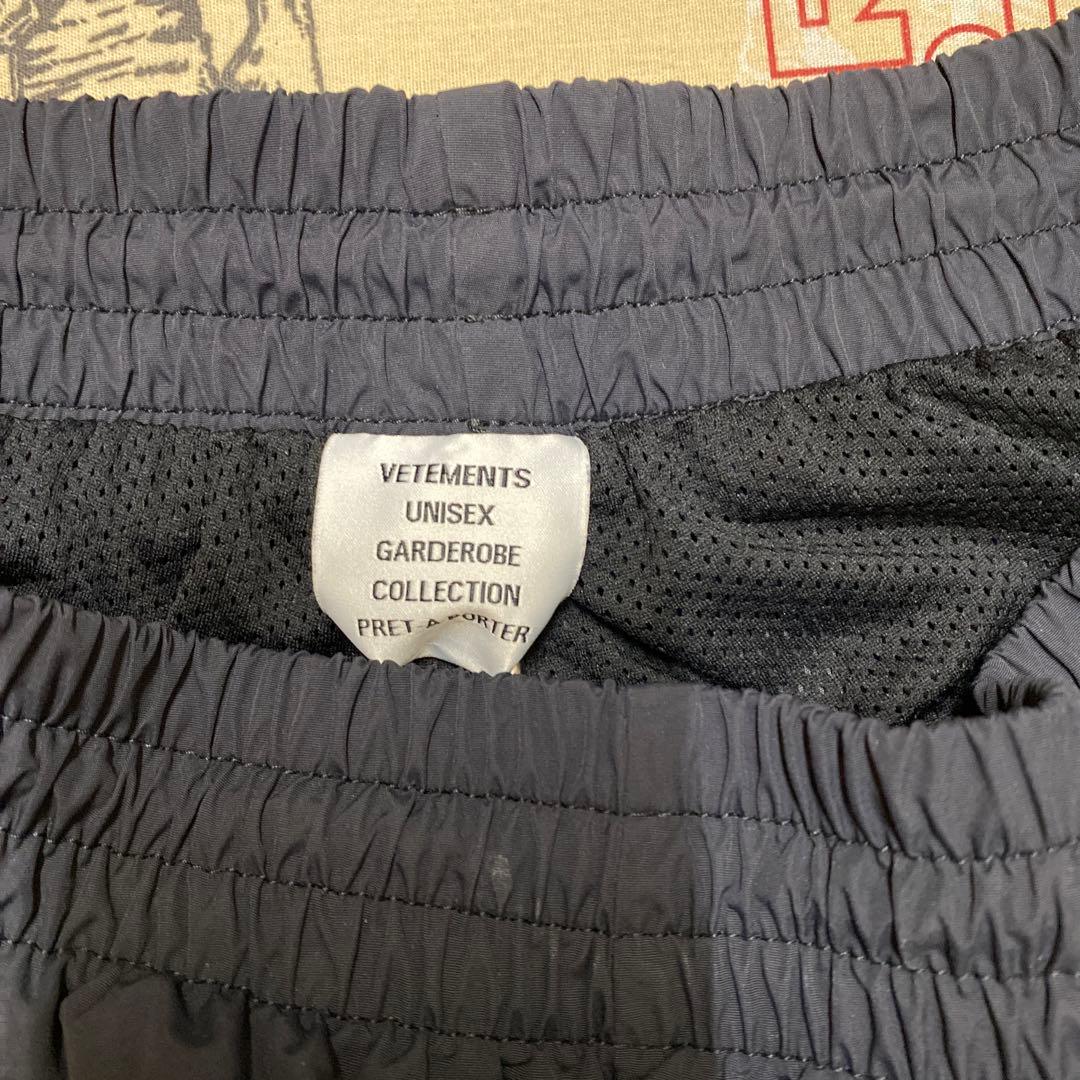 S*4様 VETEMENTS LOGO TAPE TRACK PANTS 21a