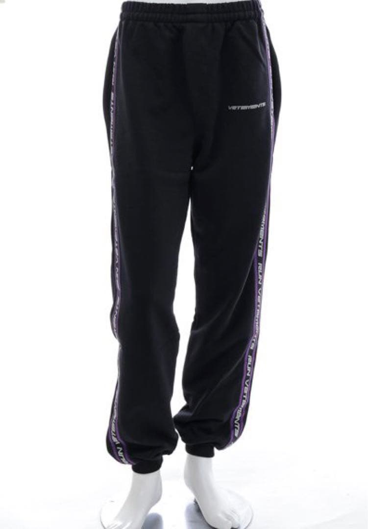 S*4様 VETEMENTS LOGO TAPE TRACK PANTS 21a