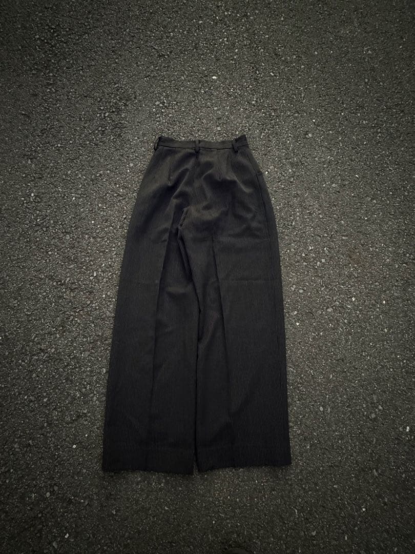 パンツ wide stripe straight slacks old clothes