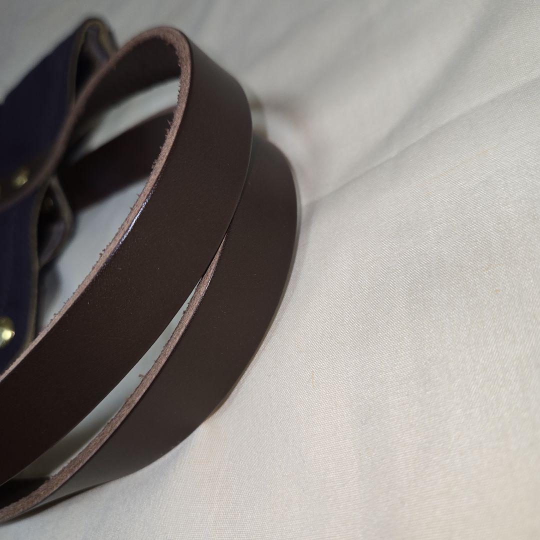 IL BISONTE ダークパープル トートバッグ