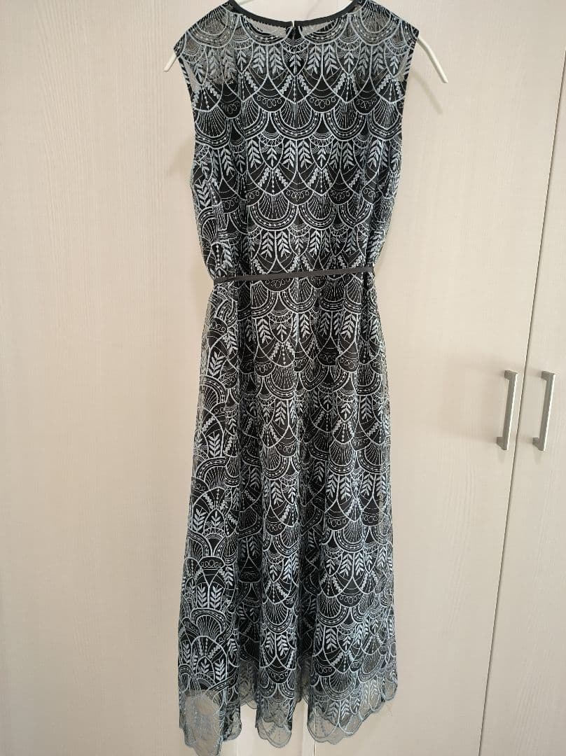 現行販売品■極美品■ANAYI■ラメチュールテントラインワンピース　211