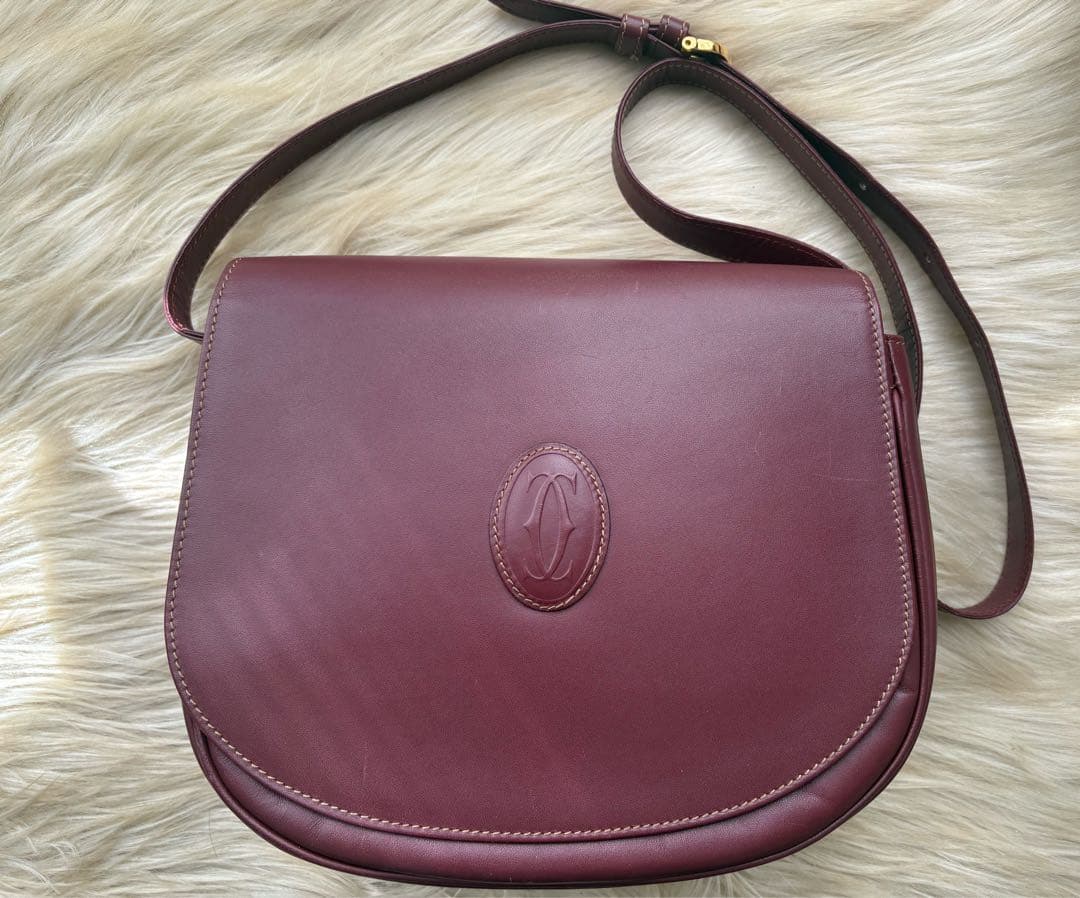 カルティエ　マストライン　ショルダーバッグ