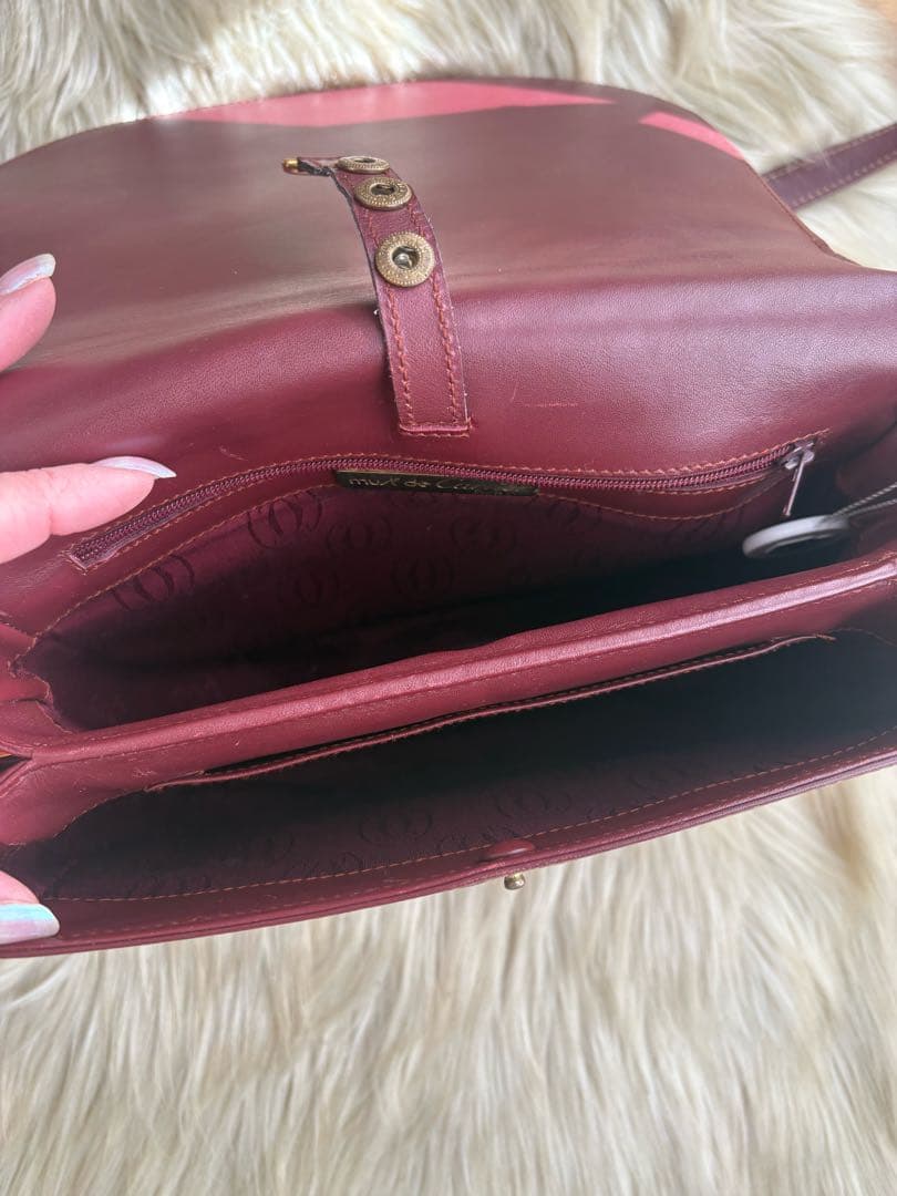 カルティエ　マストライン　ショルダーバッグ