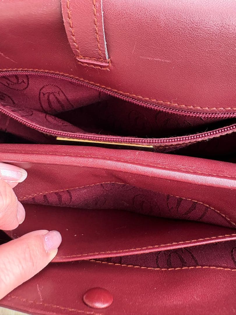 カルティエ　マストライン　ショルダーバッグ