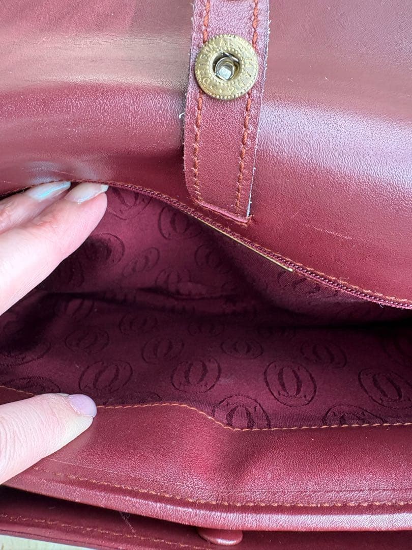 カルティエ　マストライン　ショルダーバッグ