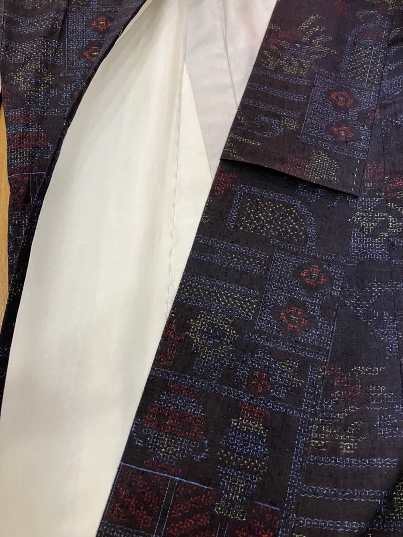 結城紬　新品　未使用品