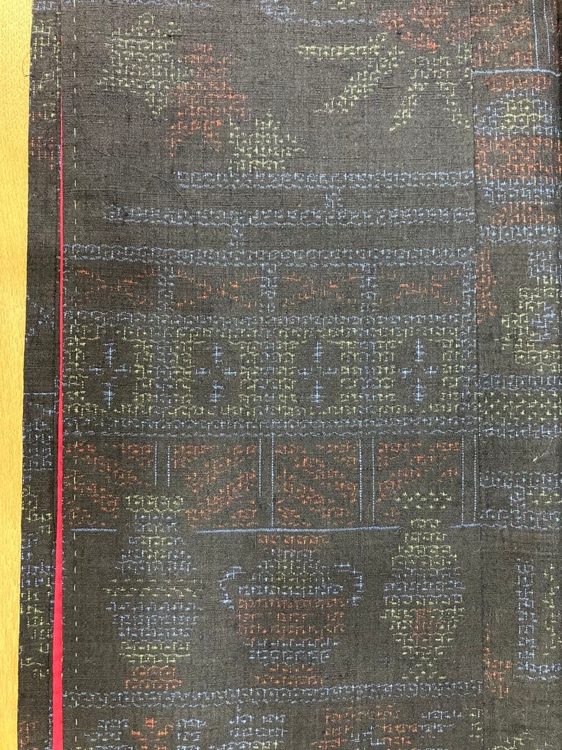 結城紬　新品　未使用品