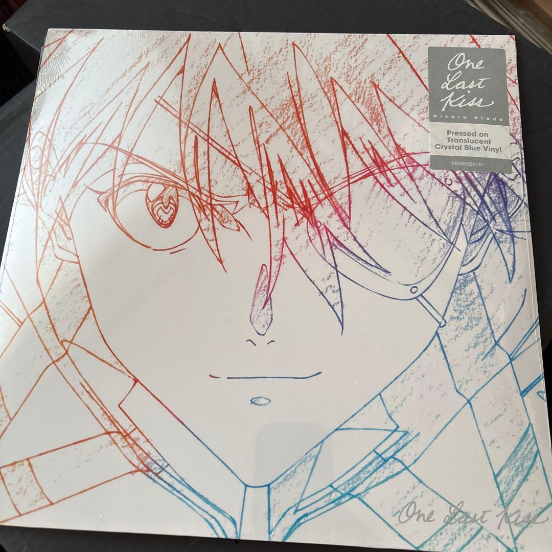 宇多田ヒカル　OneLastKiss EU BlueVinyl 新品未使用送料込