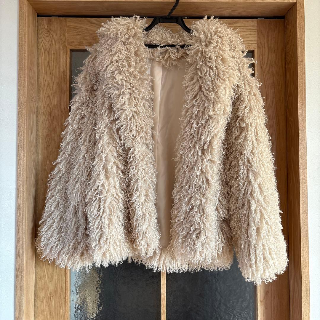 katrin tokyo curly eco furcoat カトリントーキョー