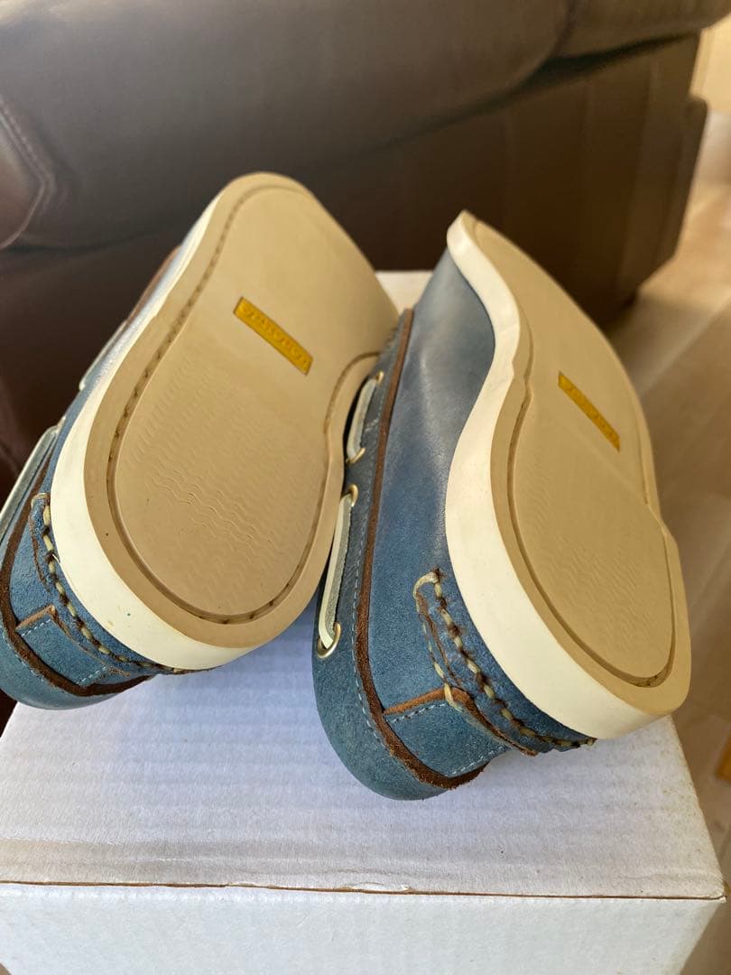 YUKETEN モカシン 未使用 ブルー