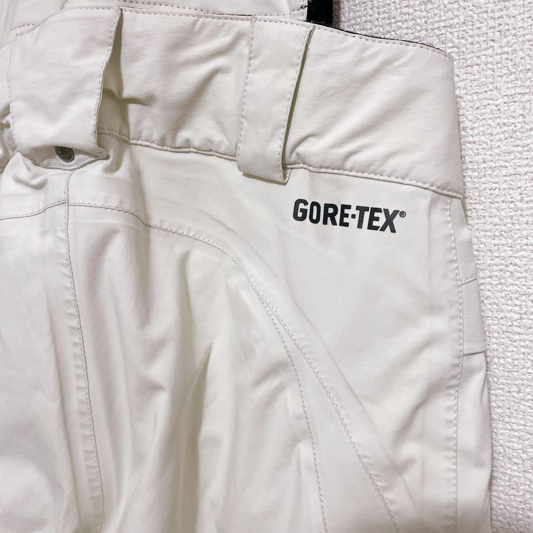 MILLET ミレー　ハードシェルパンツ　白　GORE-TEX 雪山登山　スノボ