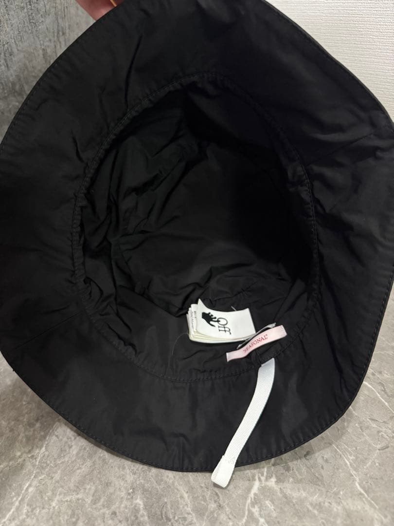 Off-White c/o Virgil Ablohバケットハット オフホワイト