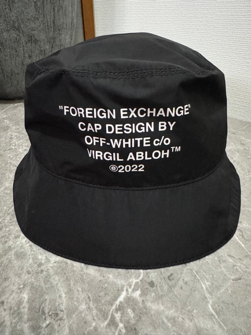 Off-White c/o Virgil Ablohバケットハット オフホワイト