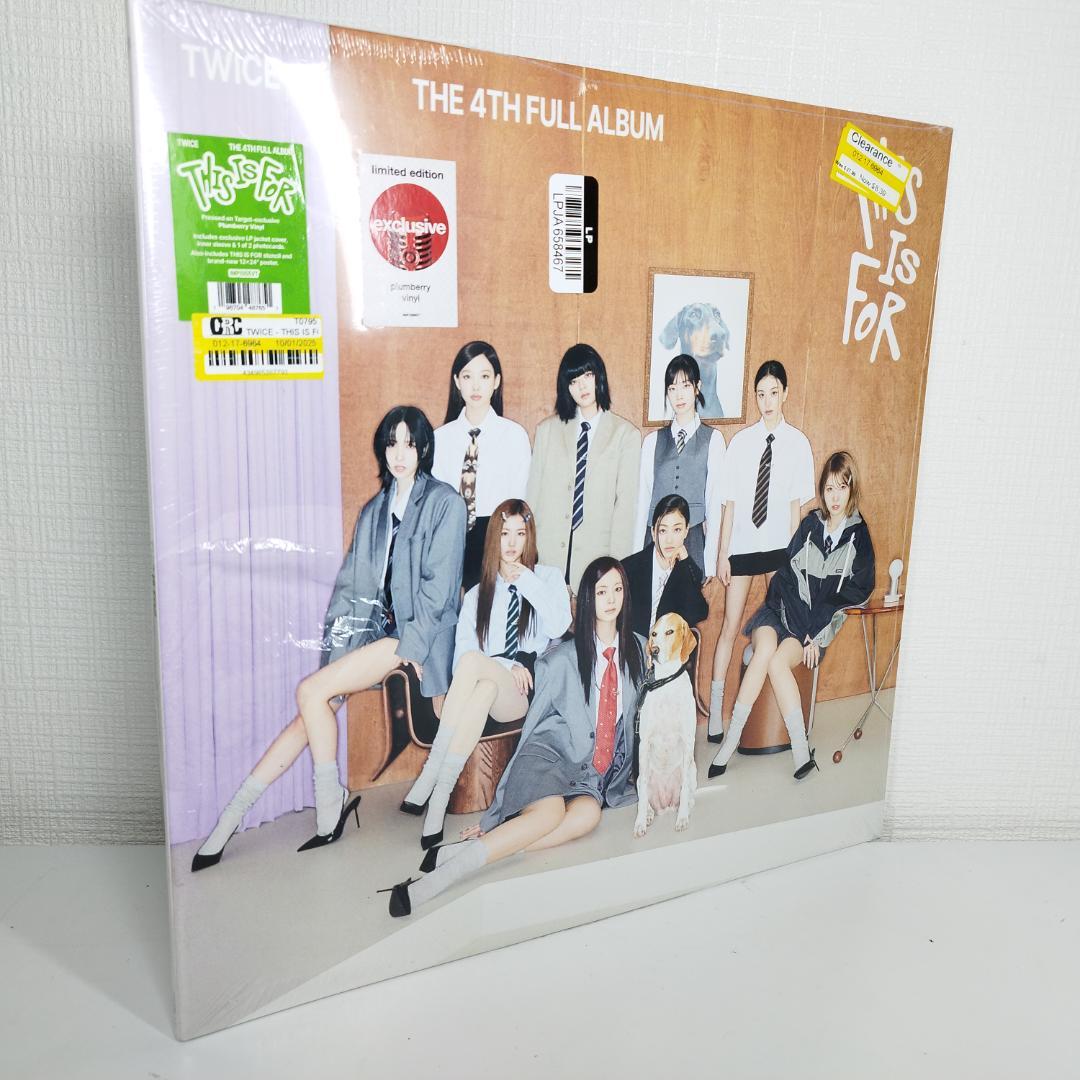 TWICE THIS IS FOR レコード アメリカ 韓国 LP 新 IZbI