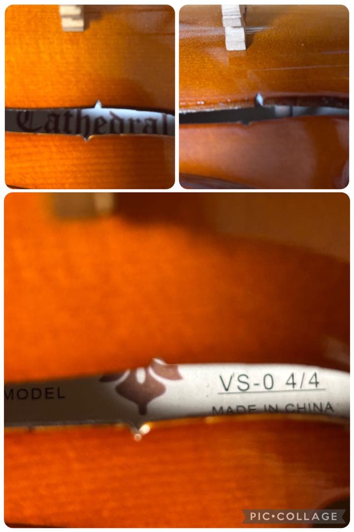 【美品】【付属品多数】CATHEDRAL バイオリン　VS-0 4/4