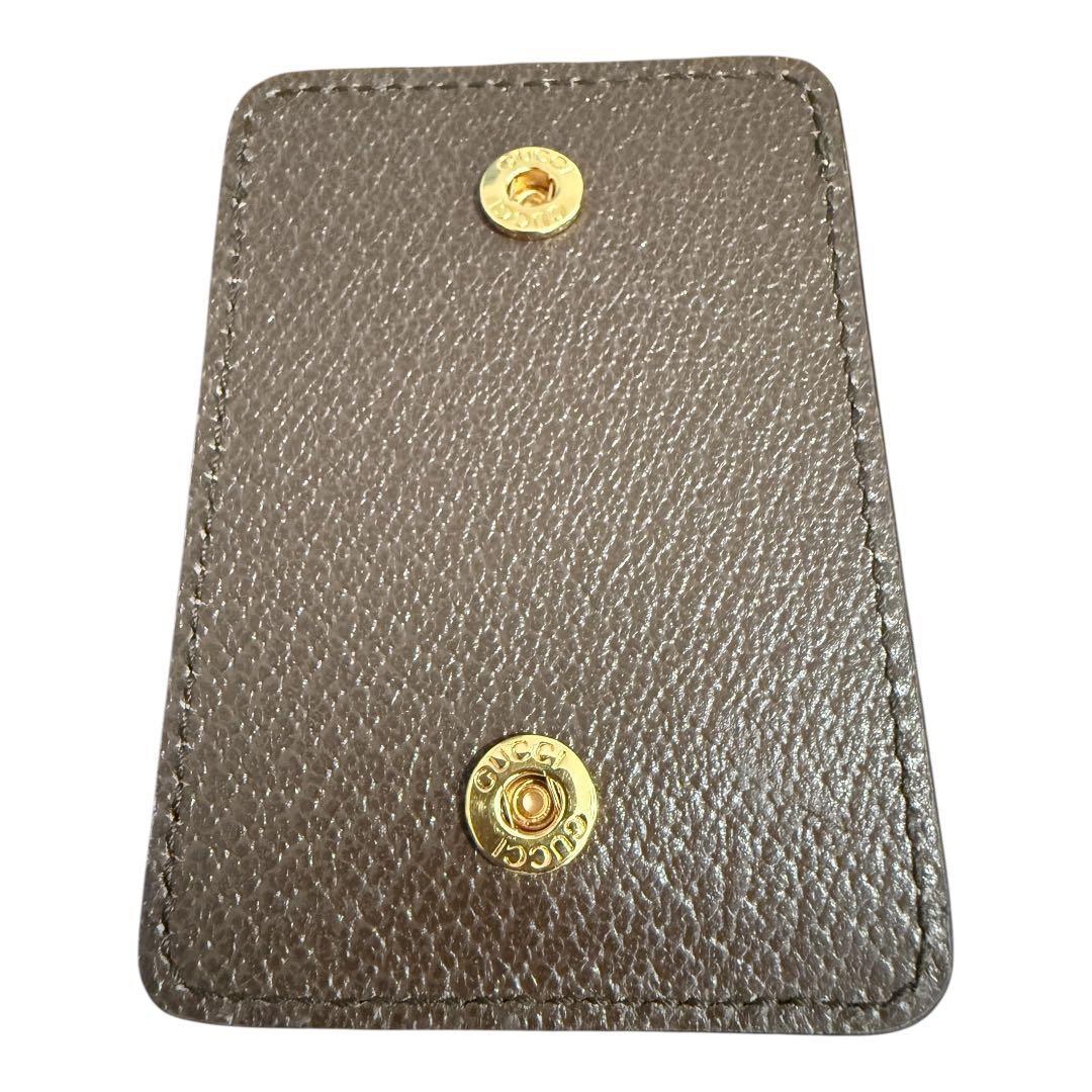 GUCCI iPhone13pro ケース グレー GGパターン グッチ　新品